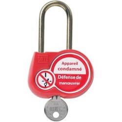 cadenas de condamnation 50mm clé identique 222