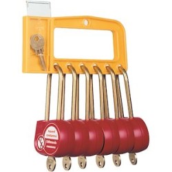 poignee 6 cadenas 70mm clé identique 111