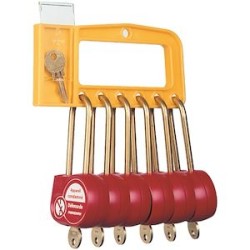 poignee 6 cadenas 50mm clé identique 111