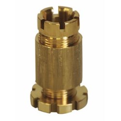 Presse-étoupe BV 5 bis + Ecrou - laiton naturel - bague néoprène - IP66