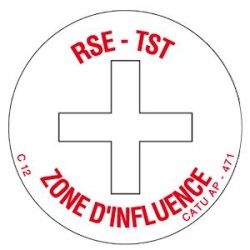 disque tst 'zone d'influence' 33mm