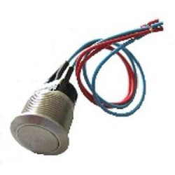 Bouton Seul Inox No/Nf D 19Mm