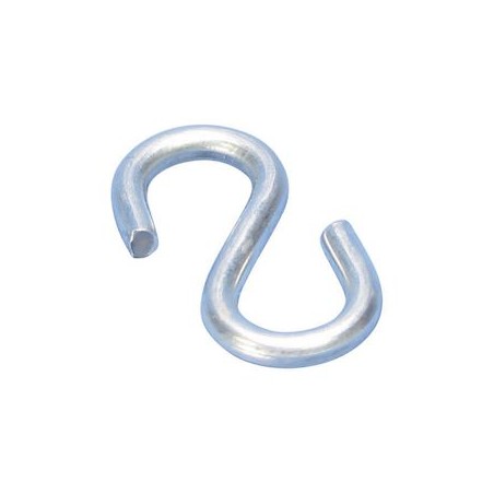 Crochet en S, S304, 4 mm Diamètre