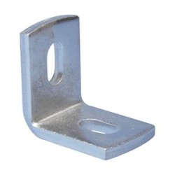 Support d'angle avec fente 1-1 pour rail en C, E2, E2L, E3, E4 rail