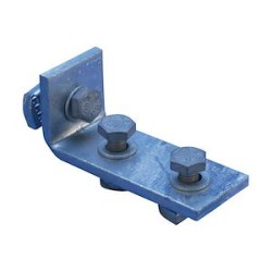 Équerre à 90 degrés, courte, trou 1-2, acier, GC, 103 mm x 42 mm, vis M10