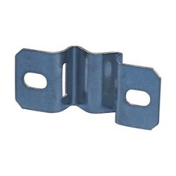 Support signalétique avec trous oblongs, 90 mm