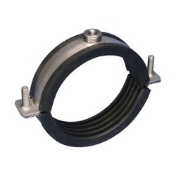 Collier de serrage à charge lourde PX avec filetage externe, Acier, EPDM-SBR