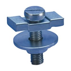 Écrou de rail prémonté KP pour rail en C E2/E2L/E3, M8 Vis, 30 mm Vis