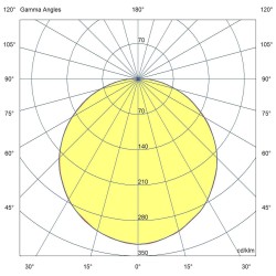 Hublot Osmo LED 1000 lm 4000K Blanc détection D268 IK10 IP65