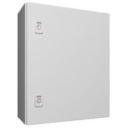 Coffret électrique - AX- acier - 1P - H500 L400 P210 - IP66 - plaque de montage