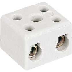 Domino porcelaine 2P 4 mm²