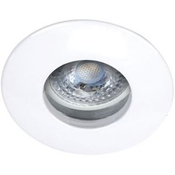 HIDRO - Encastré GU5,3, IP20/65, Vol.1, rond, fixe, blanc, Lpe non incl.