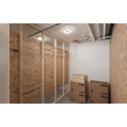 Etne hublot intérieur blanc 730lm 3000K Ra80 non dimmable