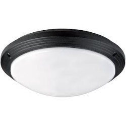 HUB 270T - Hublot Ext. IP65 IK10 650DEG, noir, E27 75W max., lpe non incl.