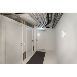 Etne hublot intérieur blanc avec détecteur PIR 730lm 3000K Ra80 non dimmable