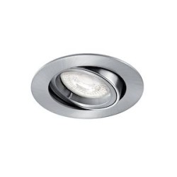 SPEED 70 R 12 - Encastré GU5,3, rond, basculant, nickel, Lpe non incl.