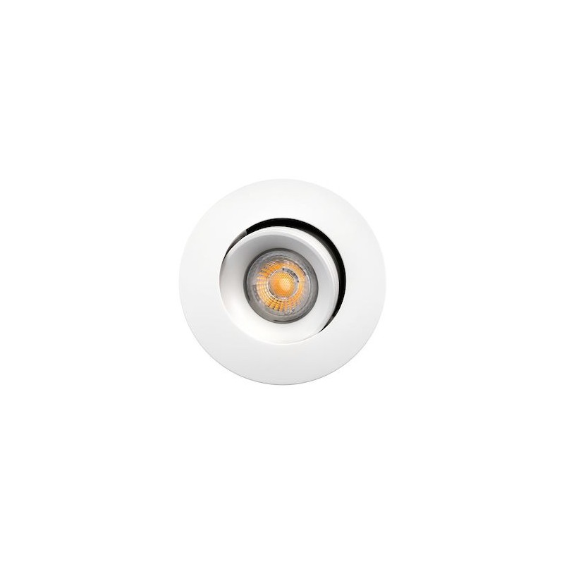 Junistar Bio pack de 8 downlights blanc 520lm 3000K Ra90 coupure de phase