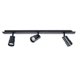 Appl. Barre 3 spots JUDY B3 GU10, noir, LED 5W CCT 500lm 25000H incl.