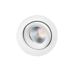 Junistar Lux downlight blanc 620lm 4000K Ra 98 coupure de phase