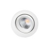 Junistar Lux downlight blanc 620lm 4000K Ra 98 coupure de phase