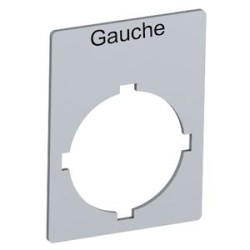 Etiquette Pour Boutons Et Voyants [Gauche]