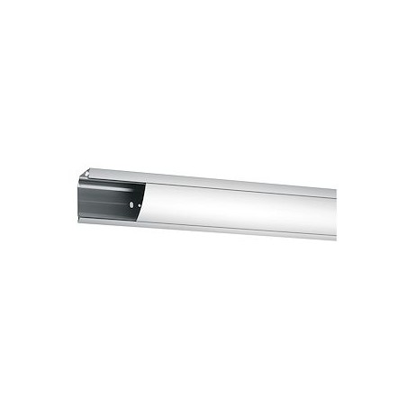 Corniche Logix 80x80mm - Longueur 2,40m (fond + 1 couvercle) - Aluminium