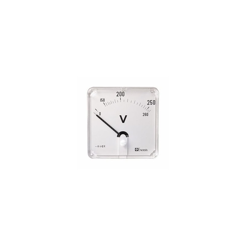 VOLTMETRE NE96 A 90DEG 0-250 V DIRECT