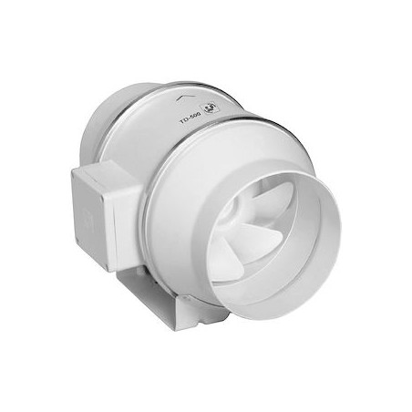 Ventilateur de conduit, 390/560 m3/h, 3 vitesses, raccordement D 160 mm