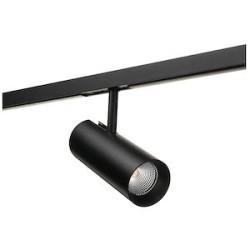 Zip Tube Mini spot rail 1 allumage noir 900lm 3000K Ra 98 coupure de phase