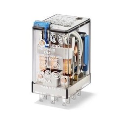 Relais industriel 3RT 10A 24V DC, bouton test