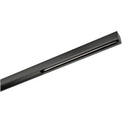 Zip rail 1 allumage de 2 mètres noir classe I 230V