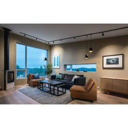 Zip connecteur central pour rail Zip 1 allumage, noir, LED, 230V classe I CE