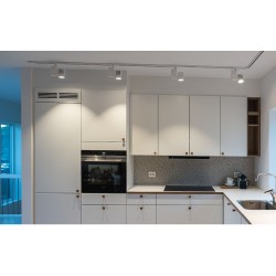 Zip connecteur central pour rail Zip 1 allumage, noir, LED, 230V classe I CE