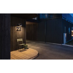 Herning Wall Mini corten 580/620/1220/1300lm 3000/4000K Ra80 coupure de phase