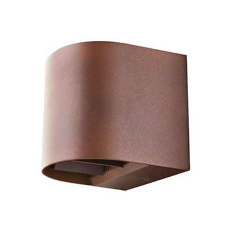 Artes Round applique corten 360lm 3000K Ra80 coupure de phase descendante