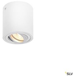 TRILEDO, plafonnier intérieur, simple, rond, blanc, GU10/LED GU10 51mm, 10W max