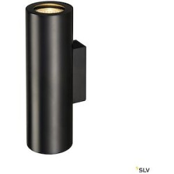 ENOLA B, applique intérieure, noir, GU10/QPAR51, 2x 50W max, up/down