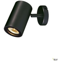 ENOLA B spot 1, applique et plafonnier, noir, GU10, max. 50W