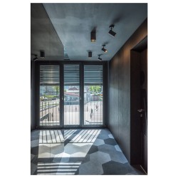 ENOLA B spot 1, applique et plafonnier, noir, GU10, max. 50W