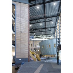 Gamme 2380 G3 Armature Industrielle 80W 4000K 10000lm IP65 IK08 on/off noir