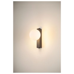 SUN, applique en saillie, carré, 1x max. 40W, source LED, G9, PHASE, noir