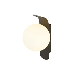 SUN, applique en saillie, rond, 1x max. 40W, source LED, G9, PHASE, noir