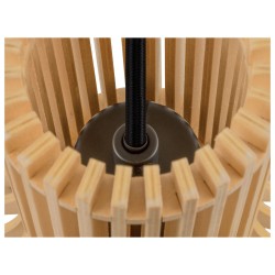 WUD, suspension, E27, boule, câble nu, 1 x max. 60W, noir