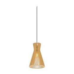 WUD, suspension, E27, conique, câble nu, 1 x max. 60W, noir