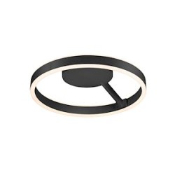 ONE, plafonnier et applique, rond, 2700/3000K, 14W, PHASE, 130°, noir