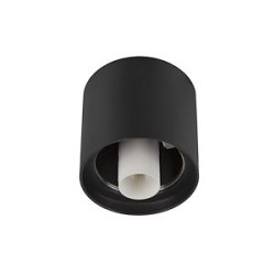 VARYT, Plafonnier, rond, 1x max. 6W, E14, noir