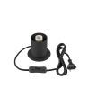 VARYT, lampe à poser, rond, 1x max. 6W, E14, noir