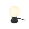 VARYT, lampe à poser, rond, 1x max. 6W, E14, noir