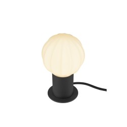 VARYT, lampe à poser, rond, 1x max. 6W, E14, noir