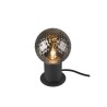 VARYT, lampe à poser, rond, 1x max. 6W, E14, noir